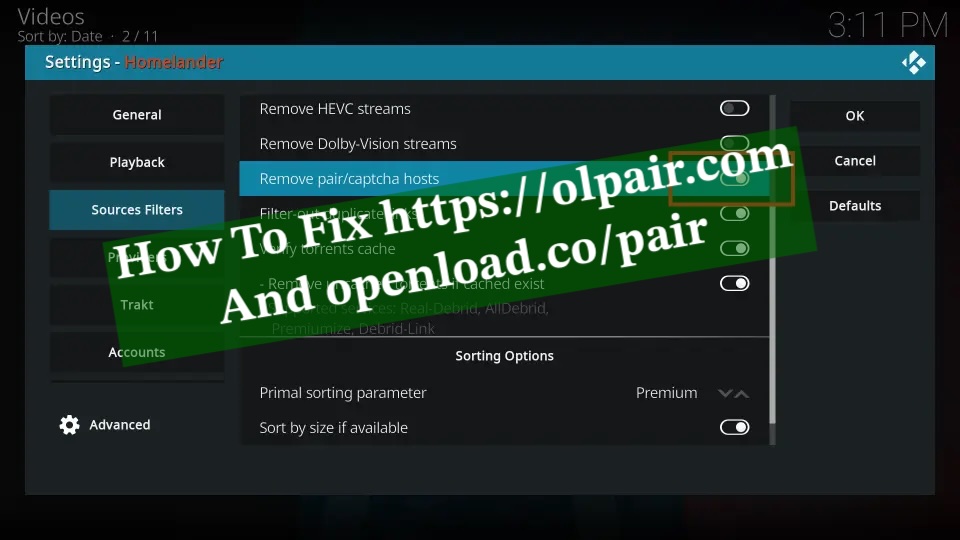 How To Fix https://olpair.com & openload.co/pair